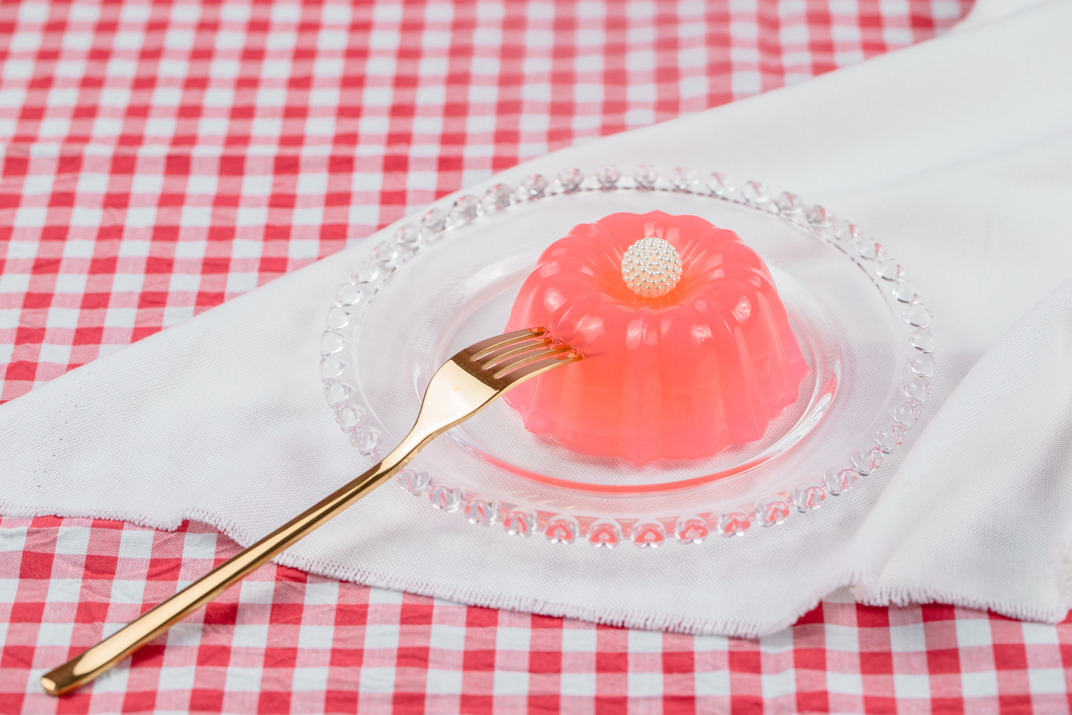 Mini Jelly Cake with Accessories